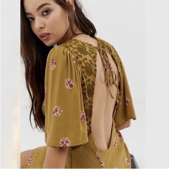 Free People Clove Mockingbird Mini Dress 2 - Picture 6 of 11